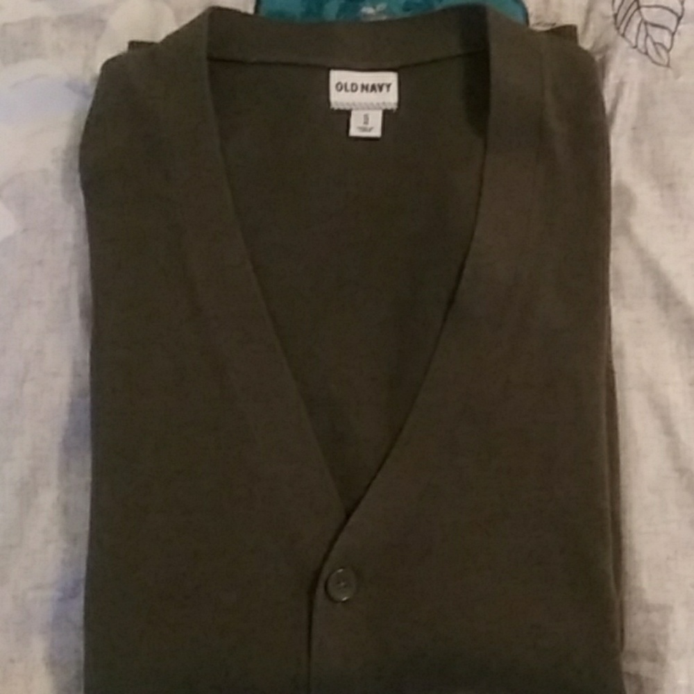 Old Navy casual mens v neck cardigan style sweater